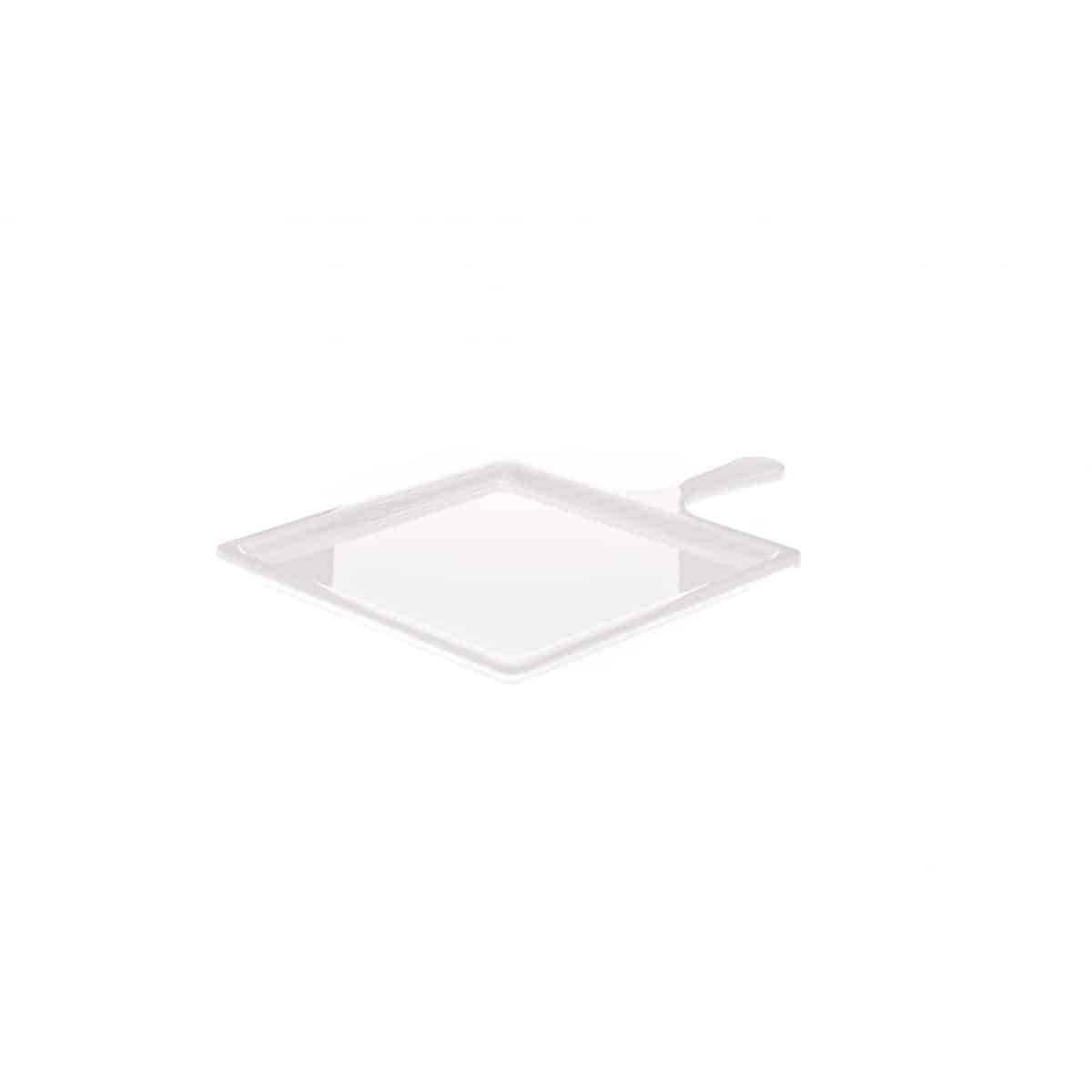 White Cheese/Serving Plate Primeware Ceramics