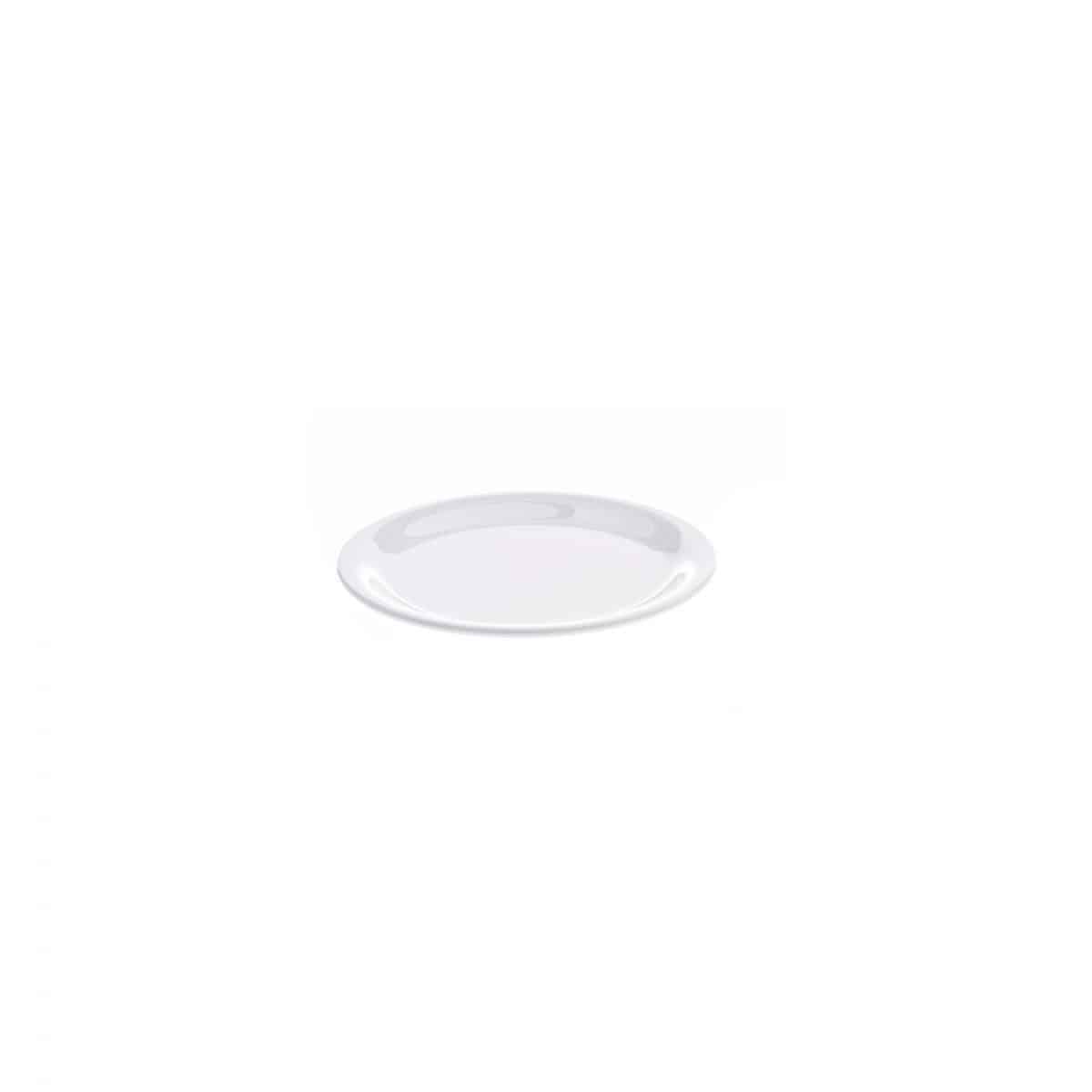 White Small Round Plate - 19cm - Primeware Ceramics