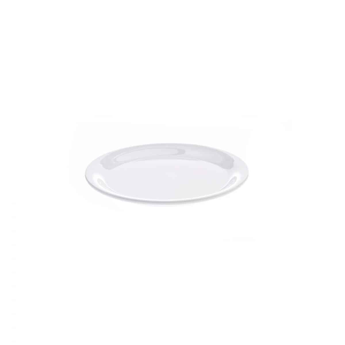 White Large Round Plate - 27cm - Primeware Ceramics